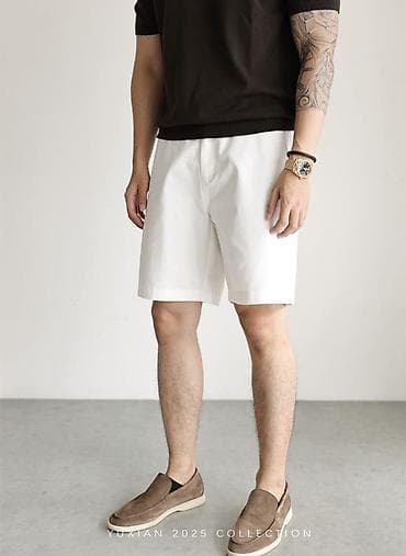 second hend: Мужские шорты, XL, Новый, цвет - Белый, Платная доставка, Самовывоз — 2