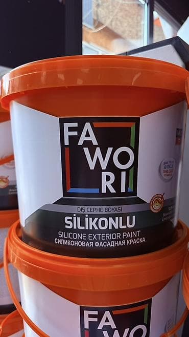 Силиконовая фасадная краска Fawori (Silikonlu, Silicone Exterior at lalafo.kg Силиконовая фасадная краска Fawori (Silikonlu, Silicone Exterior