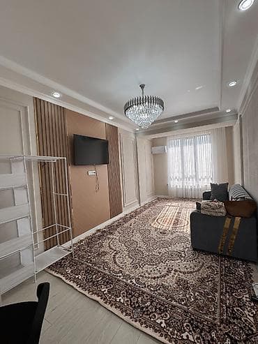 сдам квартиру ош: 2 комнаты, 70 м², Элитка, 4 этаж, Евроремонт — 1