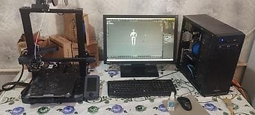 покупка принтера: Компьютер, ядер - 4, ОЗУ 16 ГБ, Игровой, Intel Xeon, AMD Radeon 610 / 625 / 630, HDD — 1