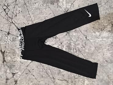 nike tech: Спортивные компрессионные тайтсы Nike Pro Combat 3/4 длины (капри). - — 1