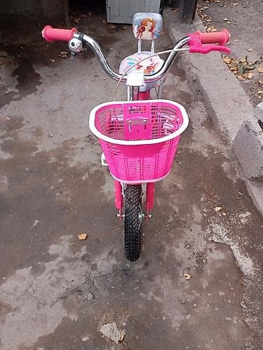 Детский велосипед, 4-колесный, 4 - 6 лет, Для девочки, Новый at lalafo.kg Детский велосипед, 4-колесный, 4 - 6 лет, Для девочки, Новый