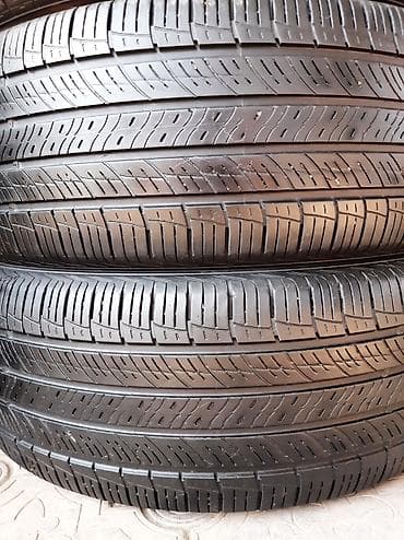 Шины 235 / 60 / R 18, Лето, Б/у, Пара, Корея, Hankook — 1