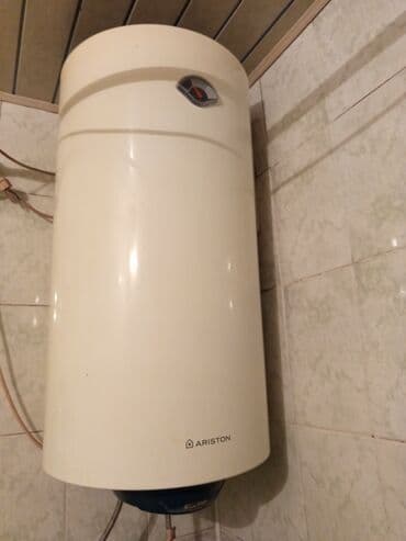 увлажнитель и очиститель воздуха 2 в 1: Накопительный водонагреватель Объем бака: 100 л, Ariston, Электрический, Регулятор температуры, Б/у — 2