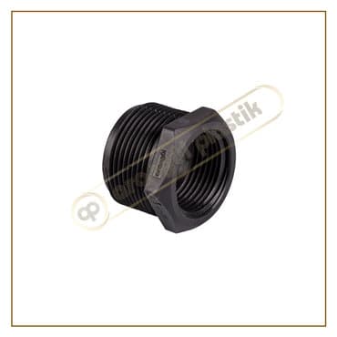 копельный полив: Футорка Н-В Футорка папа-мама пластиковая переходная муфта — 1