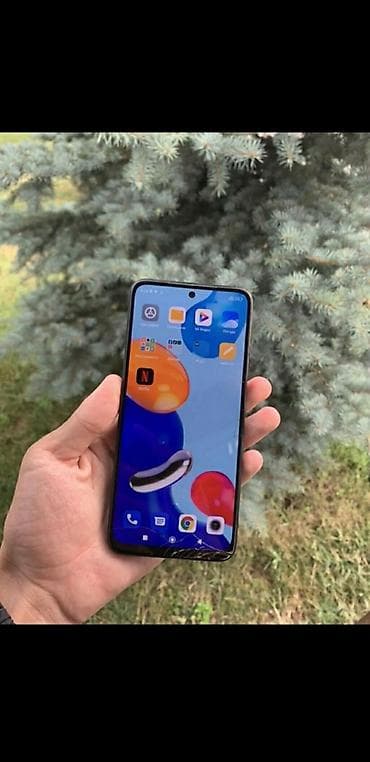 note 13 pro plus: Redmi, Redmi Note 11, Б/у, 128 ГБ, цвет - Черный, 2 SIM — 3