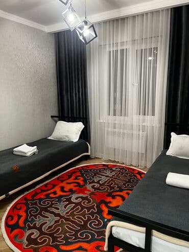 1 комнатная квартира бишкек снять долгосрочно: 1 комната, Постельное белье, Парковка, Бронь — 2