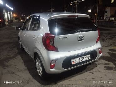 авто из кореи в наличии в бишкеке: Kia Morning: 2018 г., 1 л, Автомат, Бензиновая, Хэтчбэк — 8