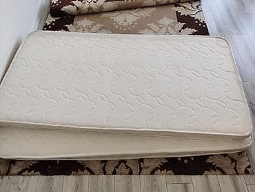 Спальный матрас, Б/у, Другой размер, Другая страна производитель, Беспружинный, Латекс, Другой бренд, Матрасы средней жесткости, Самовывоз