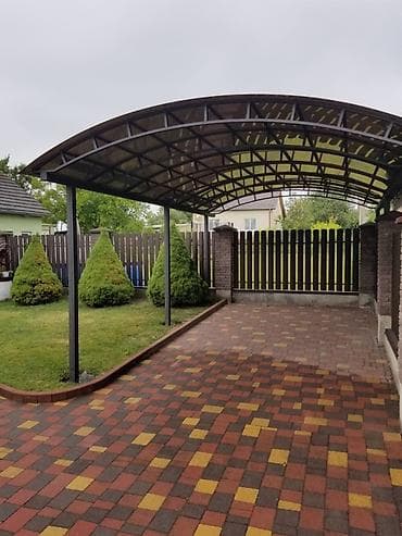 солнечный прожектор 200w: Навес, Арочный, Металл, Поликарбонат, Установка — 4