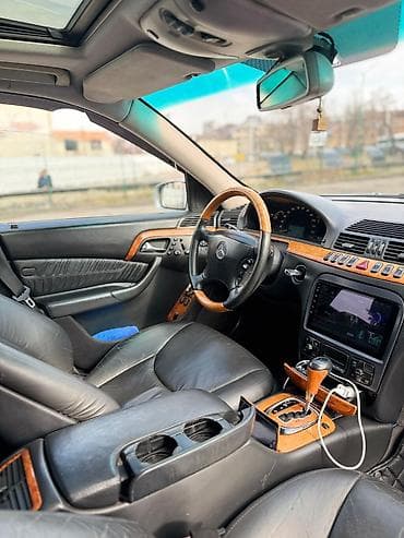 55 amg: Mercedes-Benz S-Class: 2001 г., 3.2 л, Автомат, Бензин, Седан — 6