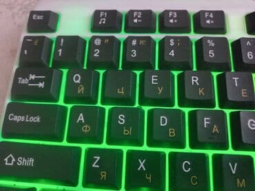 клавиатуры бу: Клавиатура, Мембранная, Проводное подключение, Размер: 100% — 4