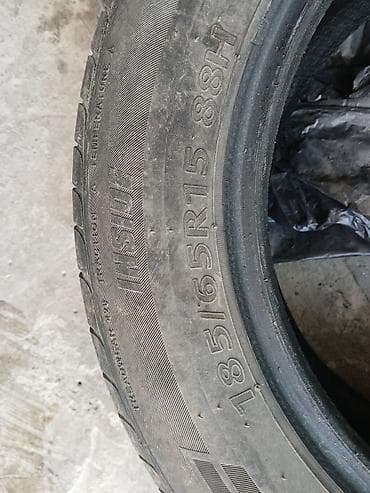 гидрач гольф 3: Шины 185 / 65 / R 15, Лето, Б/у, Пара, Легковые, Kumho — 2