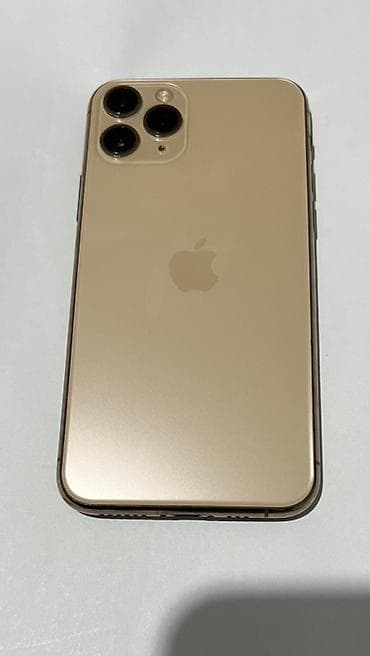 айфон телефон 11: IPhone 11 Pro, 256 ГБ, Золотой, 67 % — 1