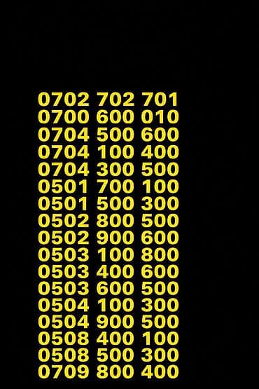 как изменить номер ошка: 0702 702 701 -5000сом 0700 600 010-3000сом 0704 500 600 -3000сом 0501 — 1