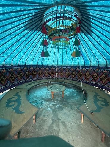 Спорт и хобби: Юрта традиционного типа с полным комплектом. Характеристики: - — 3