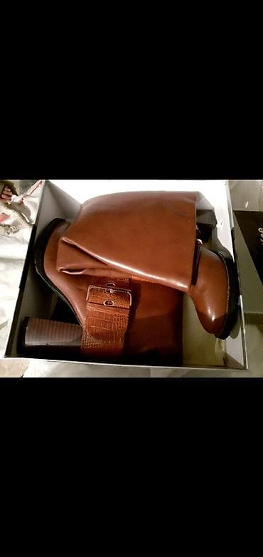 Угги: Деми сапоги новые размер 37 кож зам 500 сом район 10мкр — 1