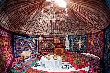 nomad group: АРЕНДА !!!Традиционная юрта (комплект под ключ) - Каркас: разборный — 1