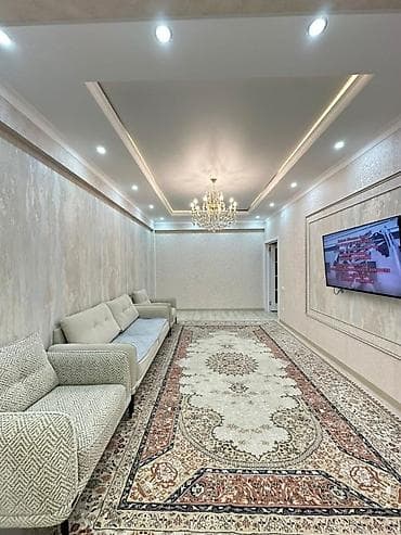 2021: 2 комнаты, 82 м², Джал мкр (в т.ч. Верхний, Нижний, Средний) Элитка, 9 этаж, Дизайнерский ремонт — 1