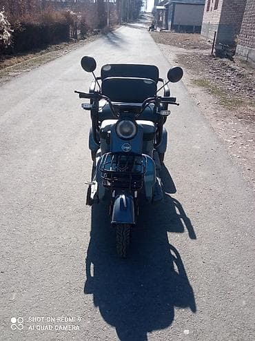 водный электроскутер: Электрический трехколесный скутер SHINE Vintage - Компоновка для трех — 2