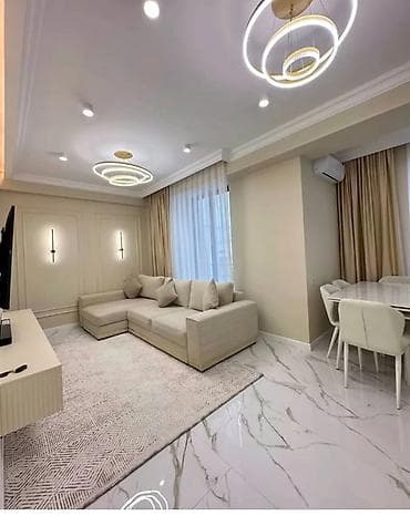 2 комнаты, 60 м², 8 мкр Элитка, 14 этаж, Евроремонт — 2