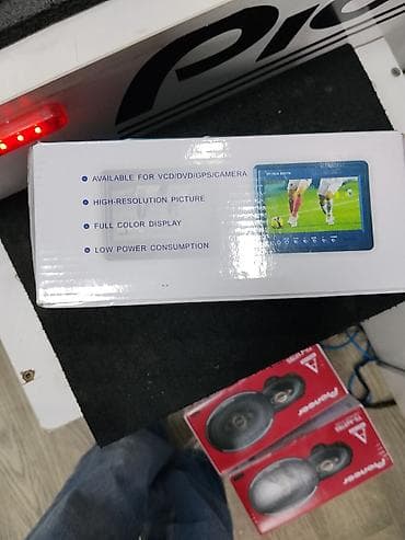 манитор для машина: TFT LED COLOR MONITOR — автомобильный цветной монитор (Pillow TFT LED — 2