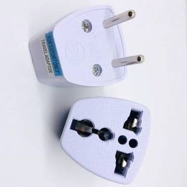 блоки питания fractal design: Адаптер питания/ travel USA на ЕС ЕВРО (250V, 10A, White) — 1