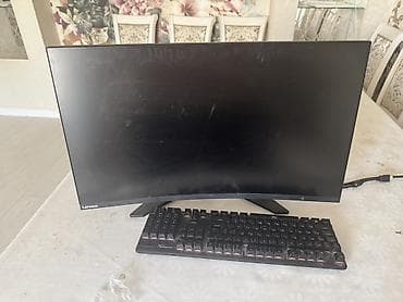 Игровой монитор Lenovo G27c-10 - Диагональ: 27" - Изогнутый экран