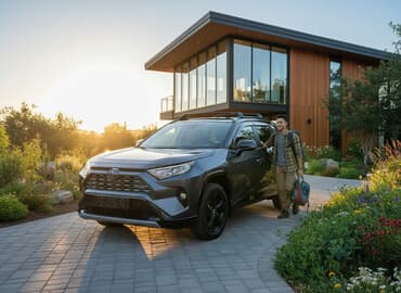 Продажа авто: Toyota RAV4: 2019 г., 2.5 л, Автомат, Гибрид, Кроссовер — 1