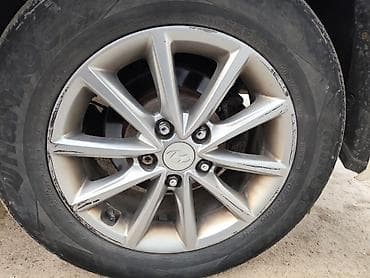 Литые Диски R 16 Hyundai, Комплект, отверстий - 5, Б/у
