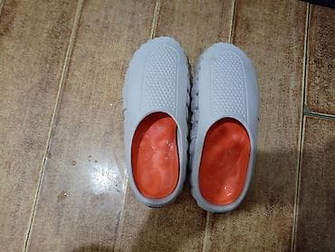 Сабо: Сабо, 41, Nike, Новый, цвет - Серый, Самовывоз — 2