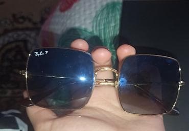 pull and beer: Солнцезащитные очки очки, Ray-Ban, Унисекс, Квадратные, Оригинал, Новый — 1