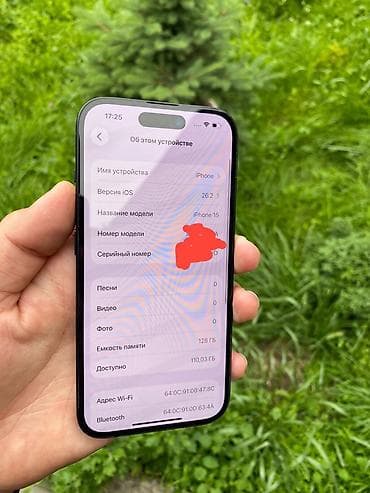 айфон продаю: IPhone 15, 128 ГБ, Черный, Коробка, 88 % — 2