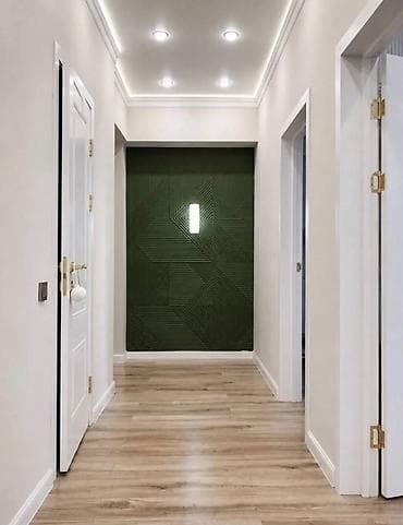 Квартиры: 2 комнаты, 76 м², Асанбай мкр Элитка, 13 этаж, Дизайнерский ремонт — 7