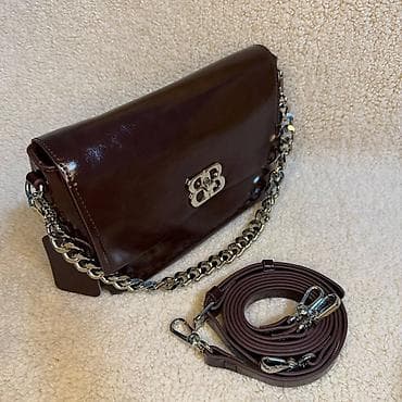 Классикалык сумкалар: Классикалык сумка, Balenciaga, Материалы: Эко булгаары, Магнит илмектер, Аялдарга — 2