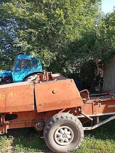 Унаа: Тюковый пресс-подборщик для сена - Тип: прицепной тюковый — 4