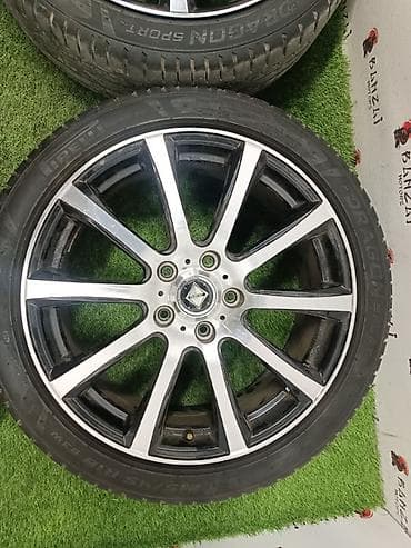 rays volk: Колеса в сборе 215 / 45 / R 18, Лето, Б/у, Комплект, Легковые, Литые, отверстий - 5 — 6