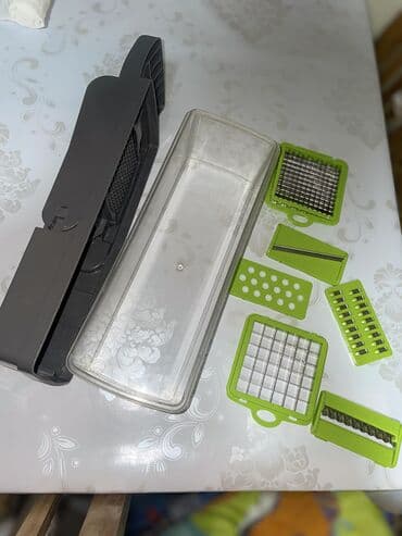 электрический мантышница: Найсер-дайсер 800сом, Форма для запекания 200сом Сковородка мечта с — 1