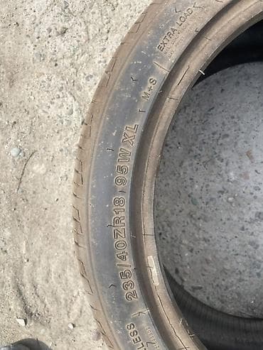 шины 2854519: Комплект из 4 летних шин безкамерных (RADIAL TUBELESS), разноширокий — 4