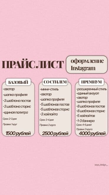 Услуги графического дизайна Помогаю бизнесам выглядеть