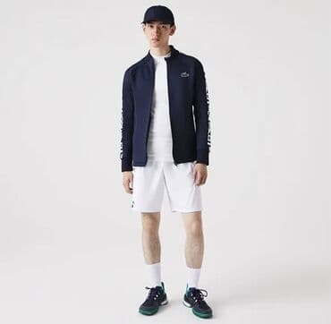 Толстовки: Мужская толстовка, M, Lacoste, Новый, цвет - Синий, Самовывоз, Платная доставка — 2