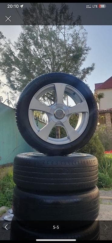 Колеса в сборе R 17, Лето, Б/у, Комплект, Литые — 1