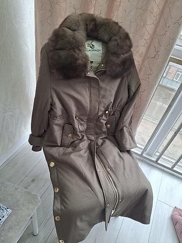 Личные вещи: Пуховик, Длинная модель, Китай, L — 6