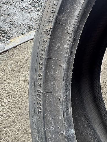 м50 m50: Шины 235 / 40 / R 19, Зима, Continental — 2