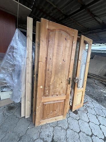 Металлические сейфовые двери: Межкомнатные деревянные двери из массива 6шт Размеры - Материал — 3