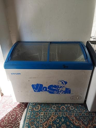 Морозильный ларь VASIN с раздвижными стеклянными крышками. - Тип