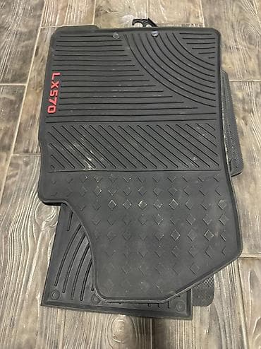 lexs: Плоские Полики Для салона Lexus, цвет - Черный, Б/у, Платная доставка, Самовывоз — 1