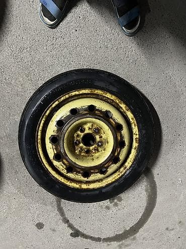 16 lt: Колеса в сборе R 16, Лето, Б/у, Запаска, Легковые, Железные, отверстий - 5 — 2