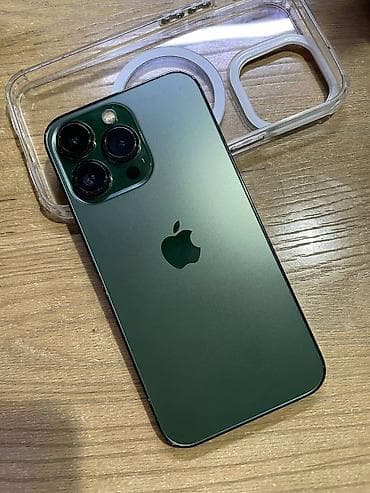 IPhone 13 Pro, 128 ГБ, Alpine Green, Чехол, 93 %
