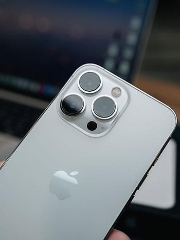 айфон хс баткен: IPhone 13 Pro, Серебристый, Коробка — 3